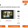 AZVT01 - sada videotelefonu se 4vodičovou instalací 12VDC